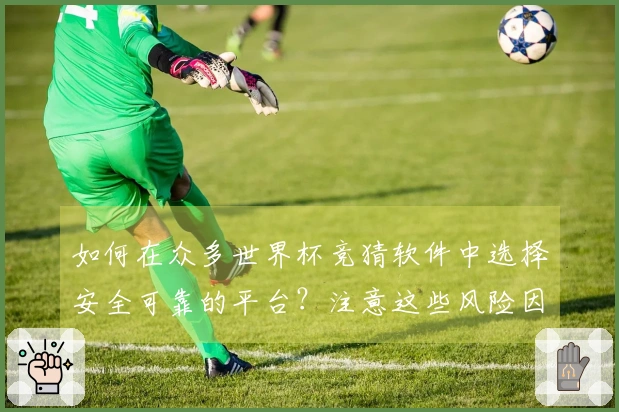 如何在众多世界杯竞猜软件中选择安全可靠的平台？注意这些风险因素！